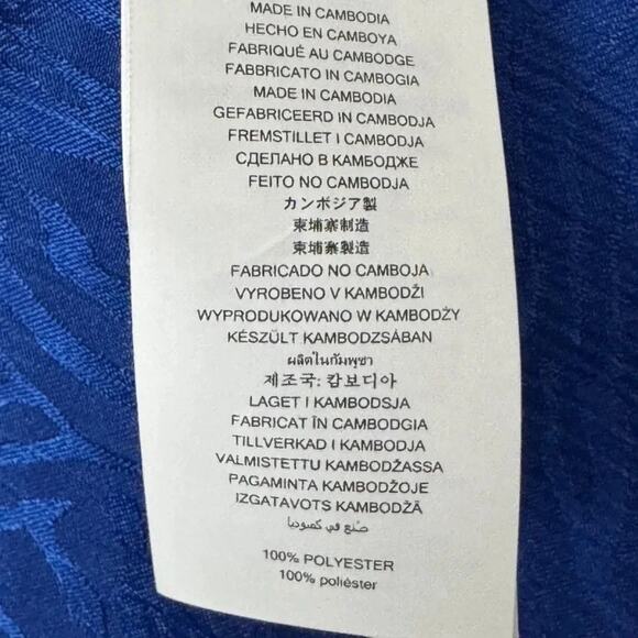 Michael Michael Kors Asymmetrical Silky Dress – Cobalt Blue - MED - NWT - Picture 6 of 6